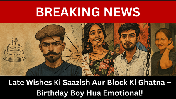 Breaking News: Late Wishes Ki Saazish Aur Block Ki Ghatna – Birthday Boy Hua Emotional!